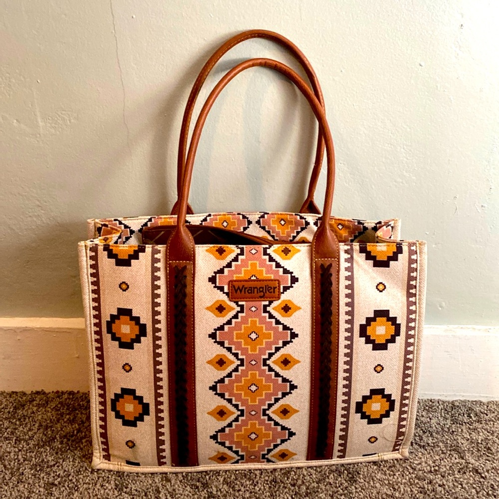Wrangler Tote Bag.